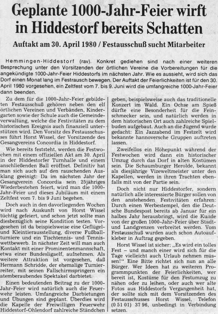 1000 Jahre Hiddestorf